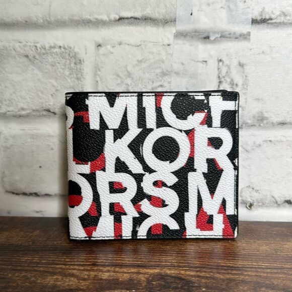 Authentic Michael Kors Men’s Cooper Leather Billfold Wallet NWT - Picture 1 of 7